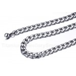 Men's Titanium Necklace Interlocking NC-061