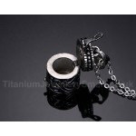 Unisex Titanium Pendant Openable PN-279