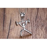 Men's Titanium Pendant 47 mm Weightlifting PN-783