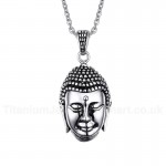 Men's Titanium Pendant Buddha Statue PN-289