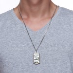 Men's Titanium Pendant Camo PN-819