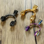 Men's Titanium Pendant 34 mm Headset PN-718S