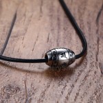 Men's Titanium Pendant Gold Black PN-933