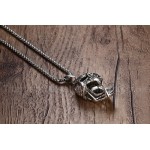 Men's Titanium Pendant Punk Skull 43 mm PN-182