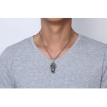 Men's Titanium Pendant Punk Skull 43 mm PN-182