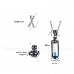 Men's Titanium Pendant Sandglass PN1097