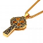 Men's Titanium Pendant 62 mm Cross PN-787