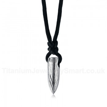 Men's Titanium Pendant Bullet PN-901S