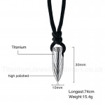 Men's Titanium Pendant Bullet PN-901S