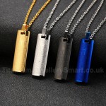 Men's Titanium Pendant Cross Prayer PN-233