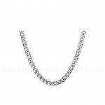 Men's Titanium Necklace 9.5 mm NC-166