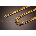 Men's Titanium Necklace 9.5 mm NC-166