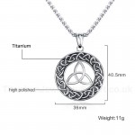 Men's Titanium Pendant 40.5 mm PN-708