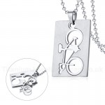 Unisex Titanium Pendant Bicycle PN-013