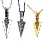 Men's Titanium Pendant Arrow PN-515