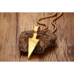 Men's Titanium Pendant Arrow PN-515