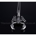 Men's Titanium Pendant Scorpion Punk PN-513