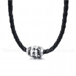 Men's Titanium Pendant Black PN-932