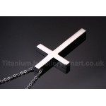 Men's Titanium Pendant Cross PN-237