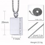 Men's Titanium Pendant 29 mm Power PN-573