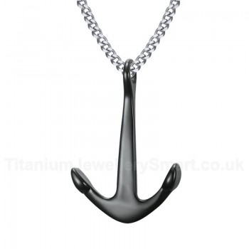 Men's Titanium Pendant Anchor PN-557