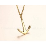 Men's Titanium Pendant Anchor PN-557