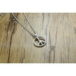 Men's Titanium Pendant 40 mm Peace Symbols PN-890