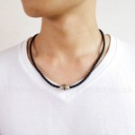 Men's Titanium Pendant Black PN-934GS