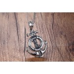 Men's Titanium Pendant 4.9 cm Anchor PN-786S