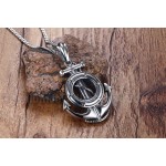 Men's Titanium Pendant 4.9 cm Anchor PN-786S