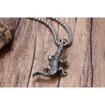 Men's Titanium Pendant 45 mm Crocodile PN-710