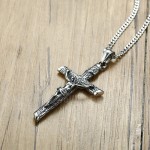 Men's Titanium Pendant Jesus Cross PN-1138