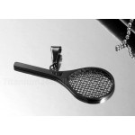 Unisex Titanium Pendant Tennis Racket Multi Colours PN-218