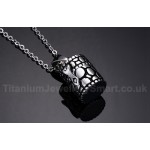 Unisex Titanium Pendant Crown PN-286