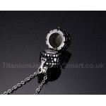 Unisex Titanium Pendant Crown PN-286