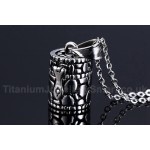 Unisex Titanium Pendant Crown PN-286