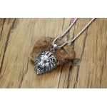 Unisex Titanium Pendant Lion Rock Punk PN-487