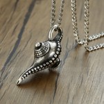 Men's Titanium Pendant Aladdin's Lamp PN-1119