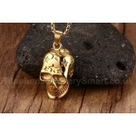 Unisex Titanium Pendant Skull Star PN-141