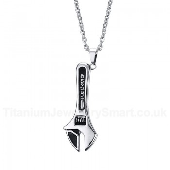 Unisex Titanium Pendant Rock Punk PN-496