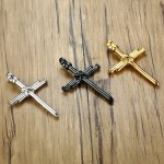 Men's Titanium Pendant Multi Colours Nail Cross PN-1107