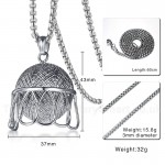 Men's Titanium Pendant Basketball PN-889S