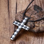 Unisex Tungsten Pendant Tungsten Cross PN-752