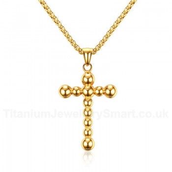 Men's Titanium Pendant Cross PN-677