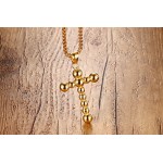 Men's Titanium Pendant Cross PN-677