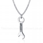 Men's Titanium Pendant 40 mm PN-784S