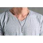 Men's Titanium Pendant 40 mm PN-784S