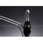 Unisex Titanium Pendant Perfume Bottle PN-238