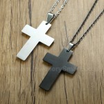 Men's Titanium Pendant Prayer Cross PN-1151