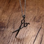 Unisex Titanium Pendant Scissors PN-741